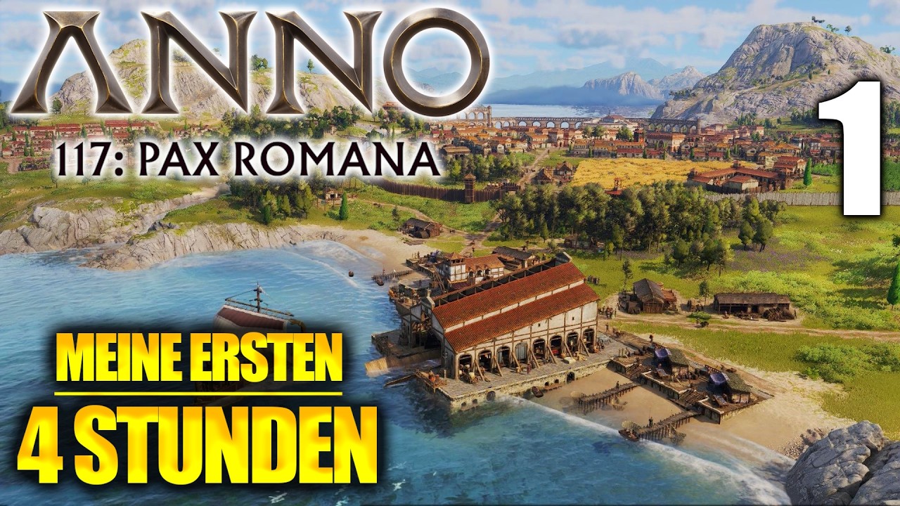 Ich baue eine Stadt in Anno 117 | #1 | Anno 117: Pax Romana BETA