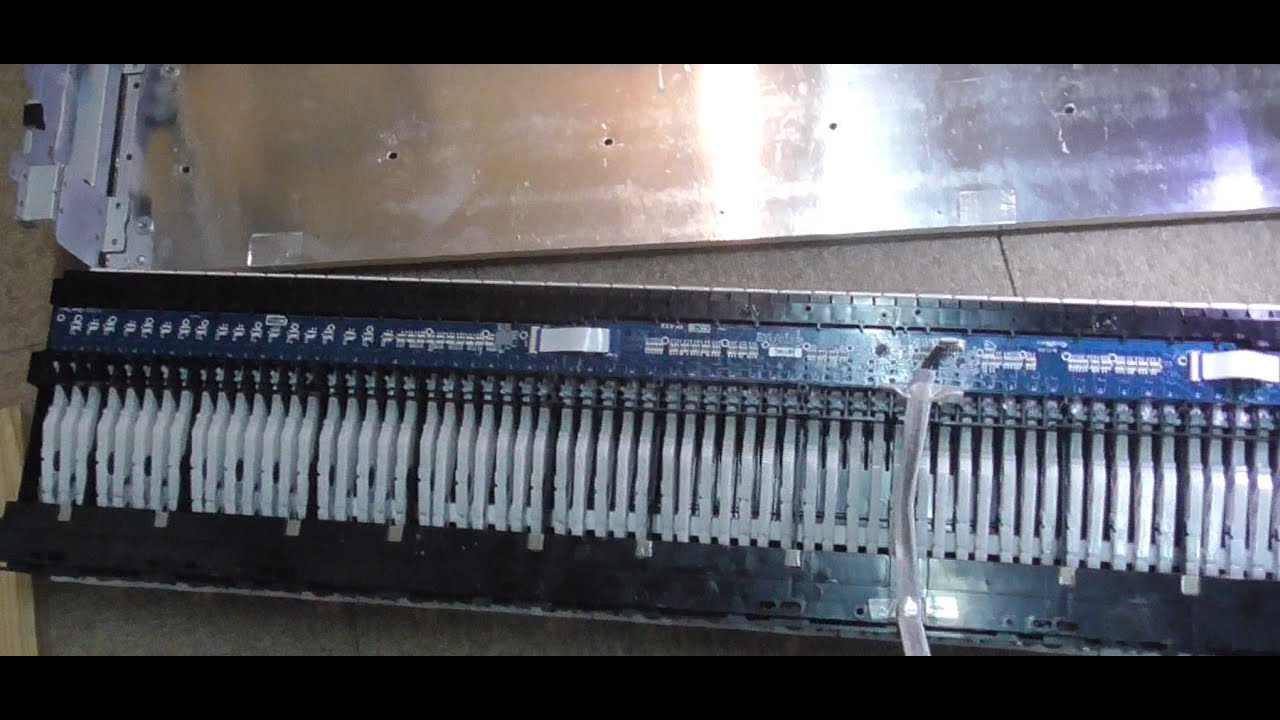 YAMAHA P525 REPAIR 1音だけ大きな音になる現象を修理 　1音鳴らない場合も