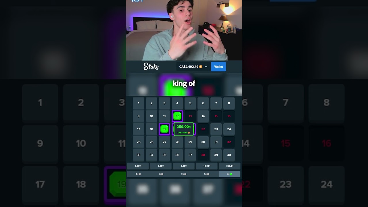 Crazy 259X WIN ON STAKE!