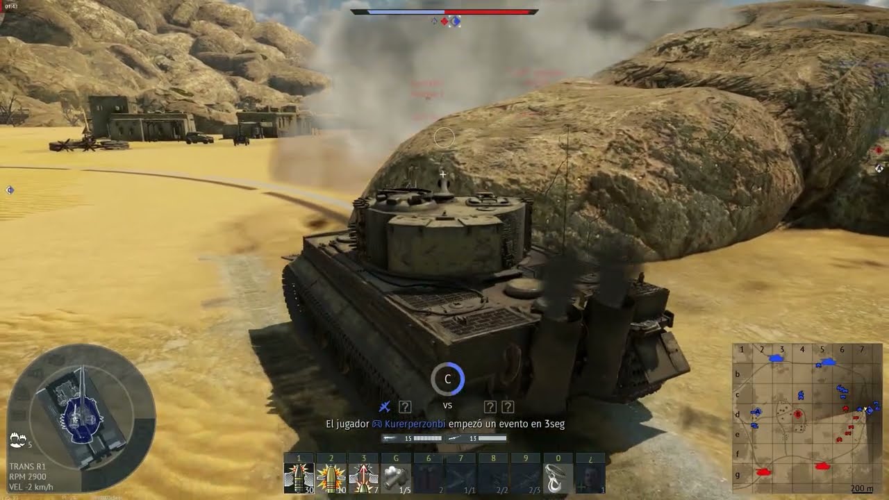 War Thunder Sinai Me destruyeron 2 veces, pero la tercera fue la VICTORIA