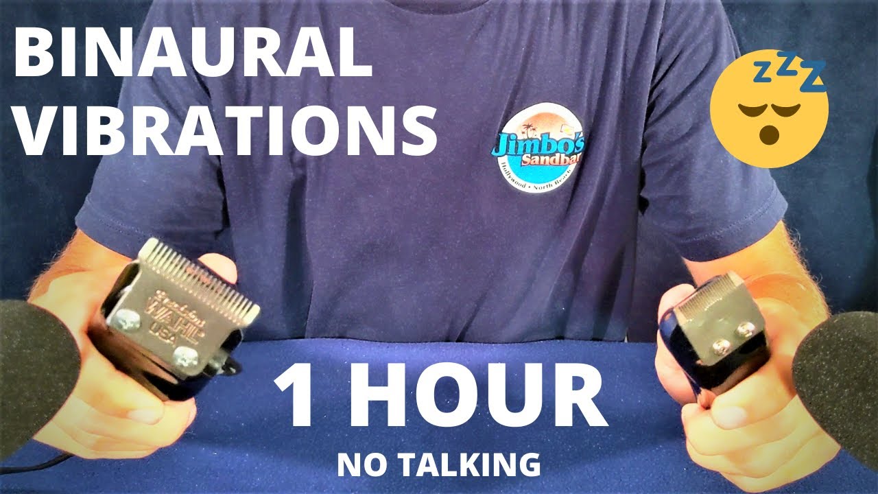 asmr BINAURAL VIBRATIONS 1 HOUR (no talking)