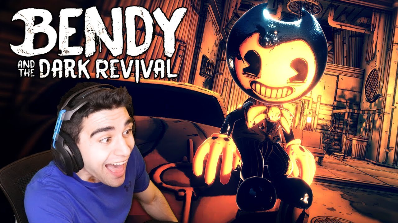 BENDY OFFICIALLY RETURNS!!!! - Bendy and the Dark Revival (Official Trailer Reaction)