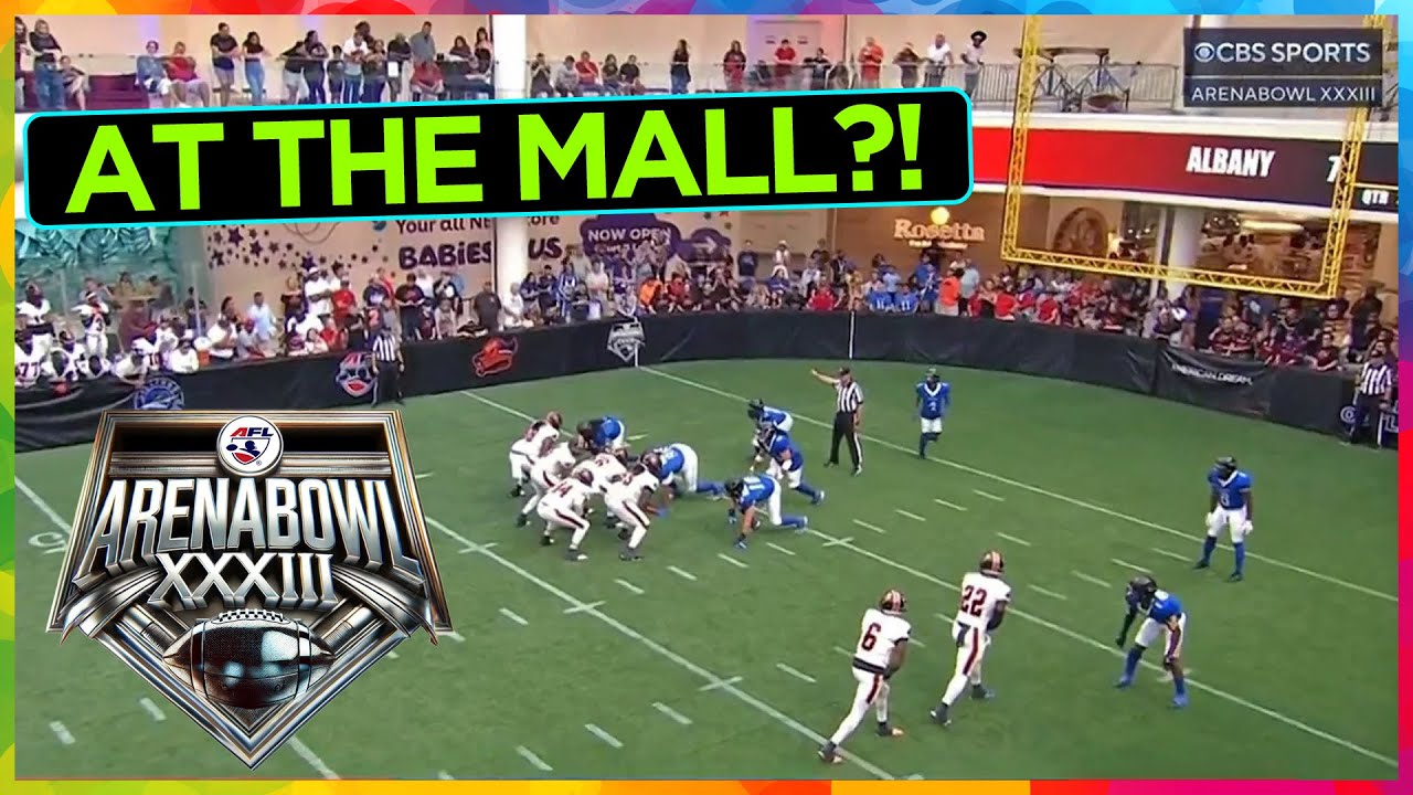 Arena Bowl XXXIII... played at a SHOPPING MALL?!?