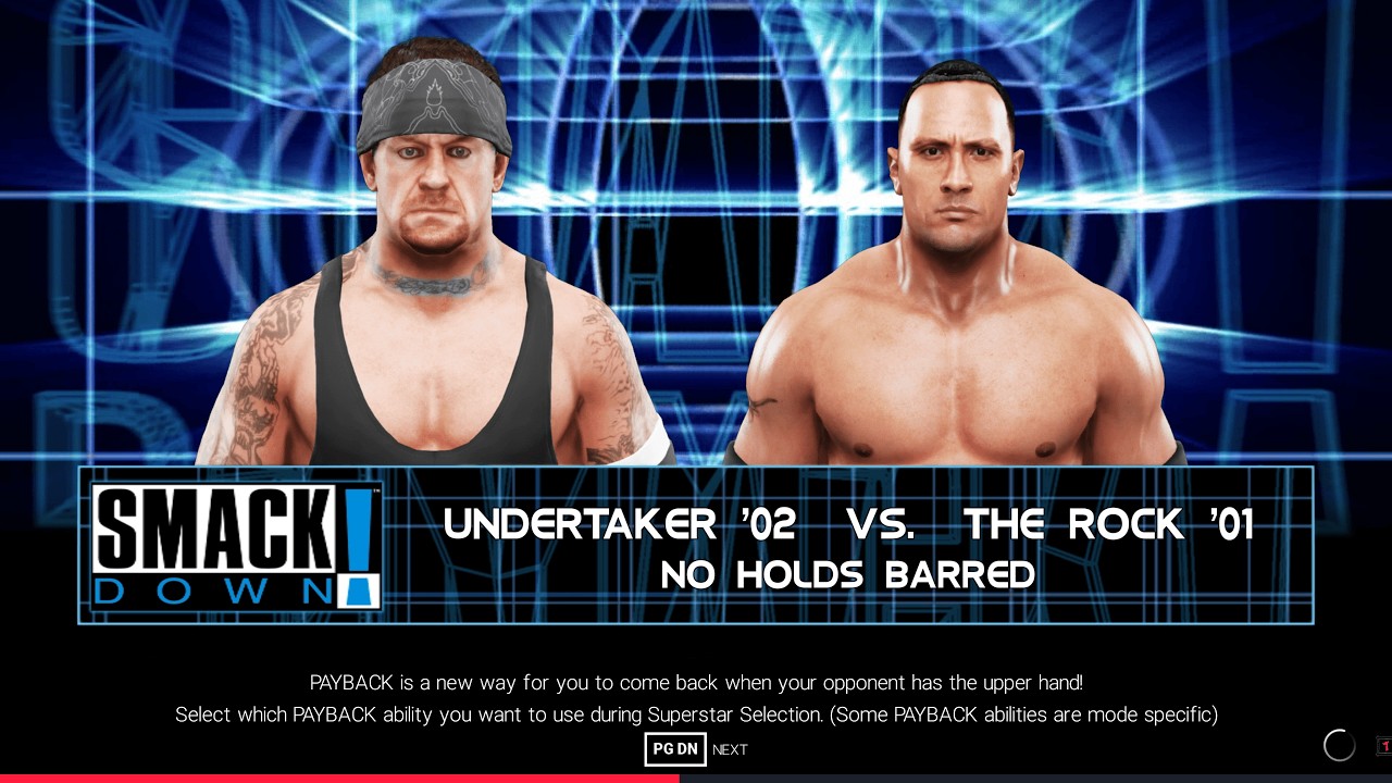 WWE 2K19 Undertaker 2002 VS The Rock 2001 Resiliency NO Holds Barred Match Whos Gonna Win??