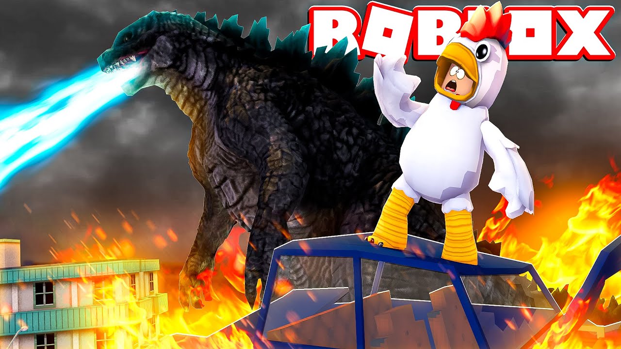 SONO DIVENTATO GODZILLA SU ROBLOX!!