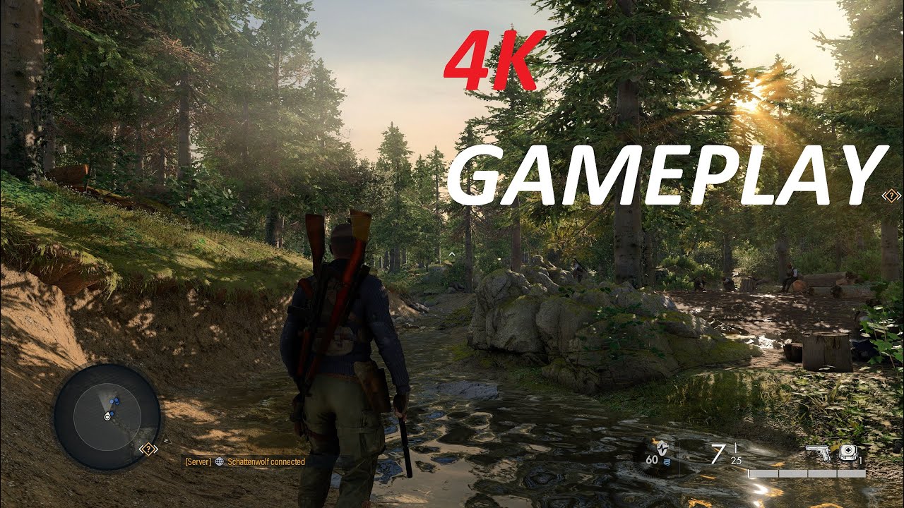 Sniper Elite 5 Co Op Gameplay 4K (Part 1)