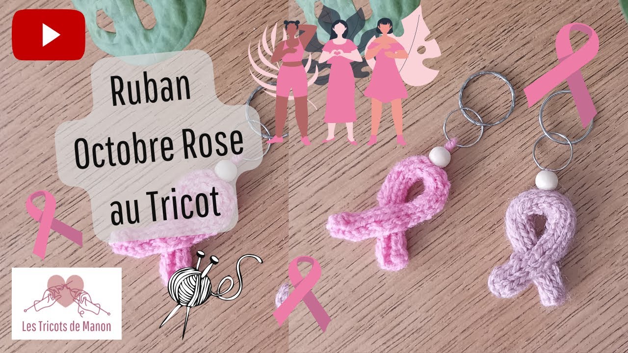 Ruban Octobre Rose au Tricot