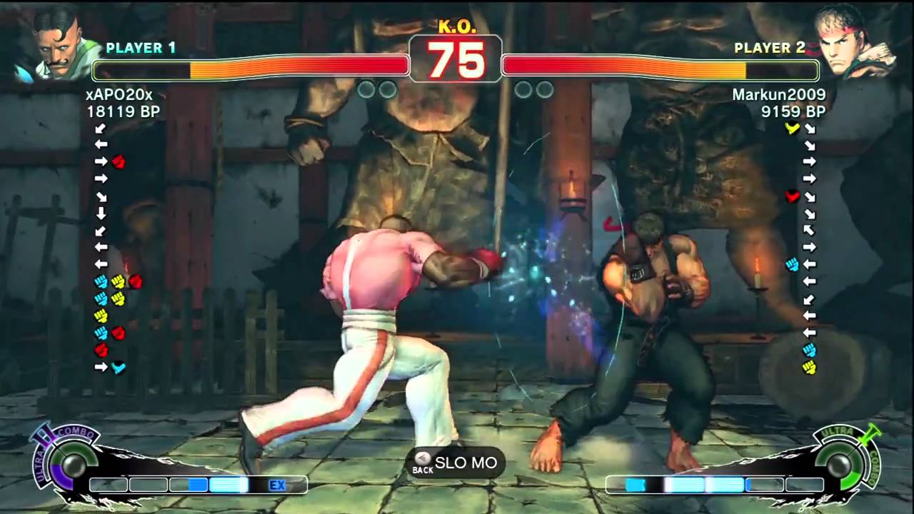 xAPO20x [Dudley] vs Markun2009 [Ryu] SSF4 Japanese Online Ranked Matches - TRUE-HD