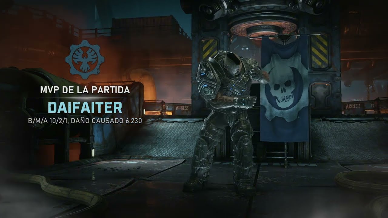 Gears 5 Identificador Arco Explosivo En  Reactor con Tai {[No Commentary 60Fps 4k]}