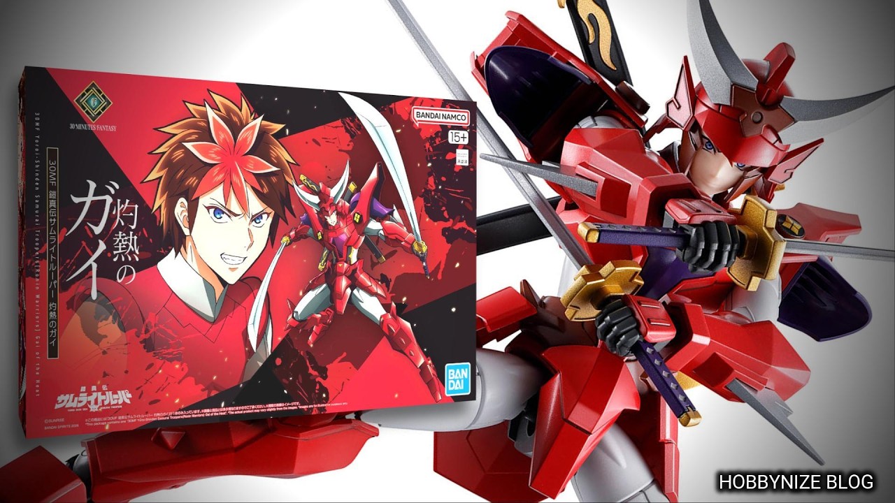 30MF Yoroi-Shinden Samurai Troopers (Ronin Warriors) Gai Of The Heat