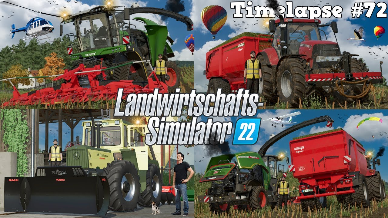 Letztes MAISHÄCKSELN in ELLERBACH mit FENDT KATANA & ‪@TheCamPeRYT! 🌽🚜💨 | [LS22] - Timelapse #72