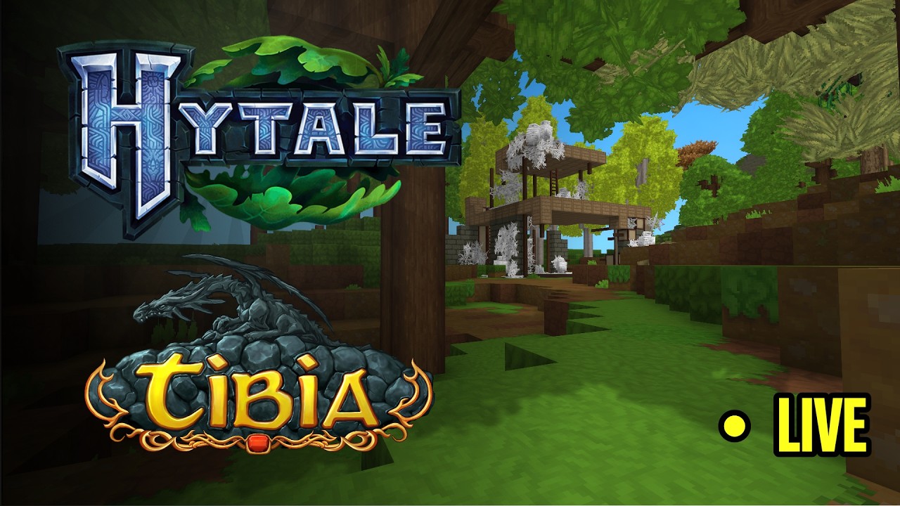 Hytale Criativo - Projeto Hytibia - Recriando Tibia no Hytale! Ep.22 - Rookgaard