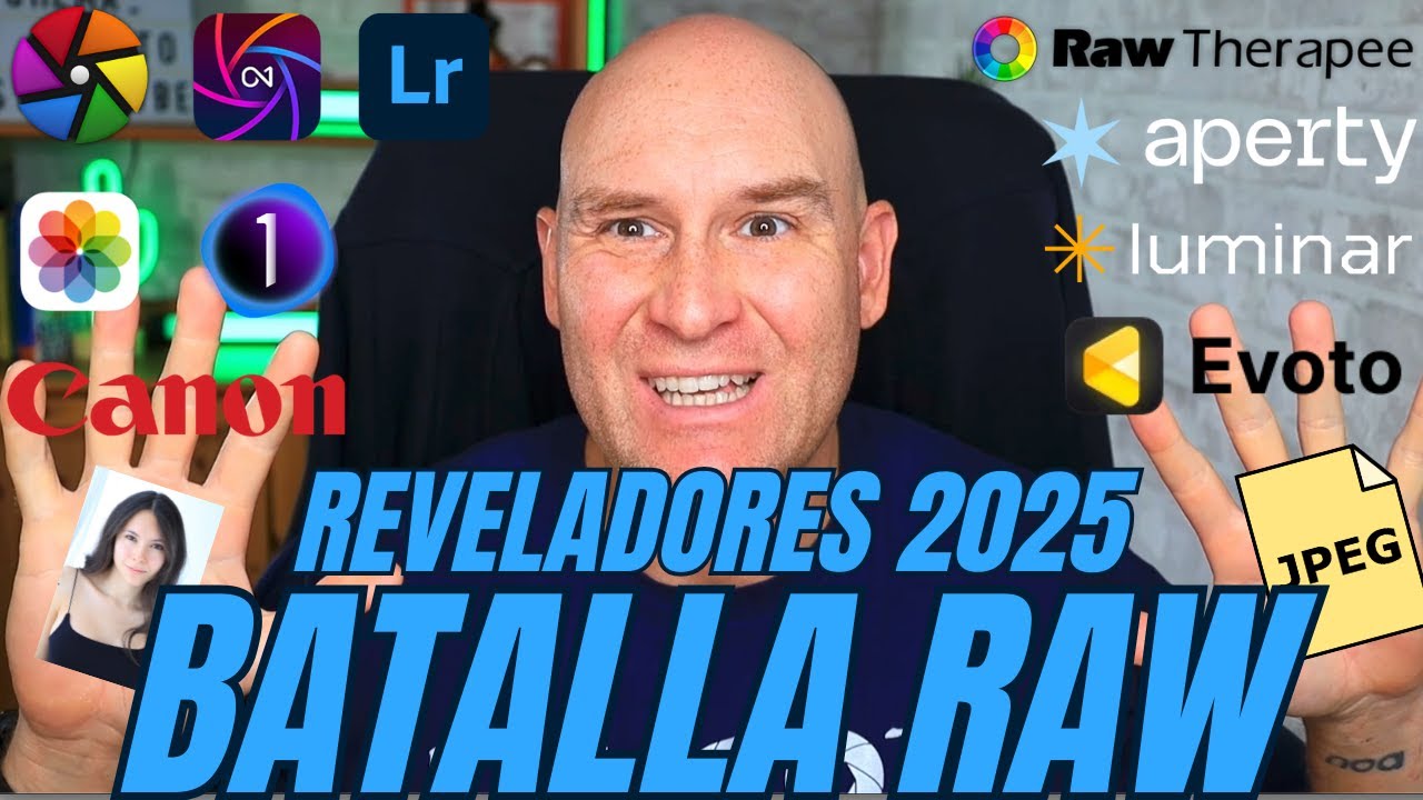 📸 BATALLA de REVELADORES RAW 2025: 10 programas, &iquest;Cu&aacute;l es el MEJOR? 🔝