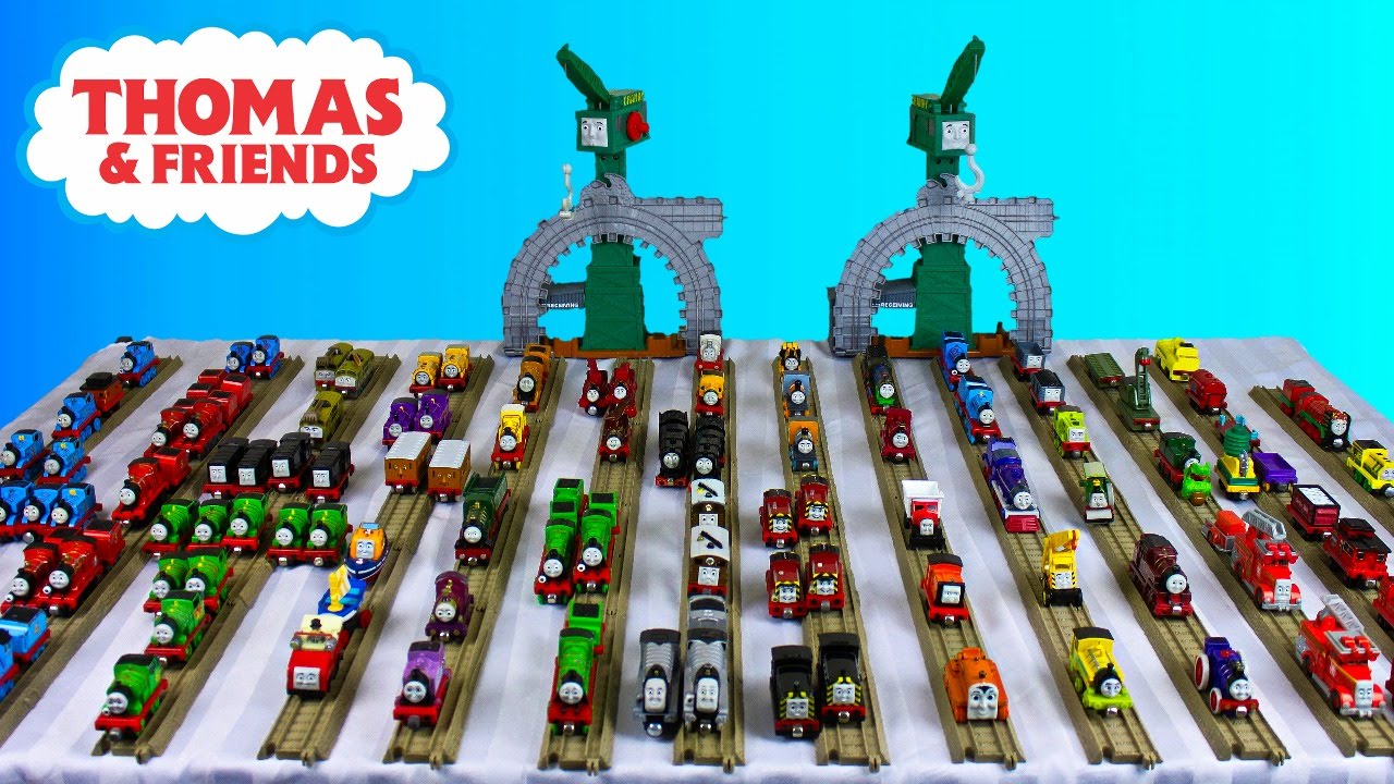Thomas and Friends Take N Play | Take Along Engines Toy Train Collection