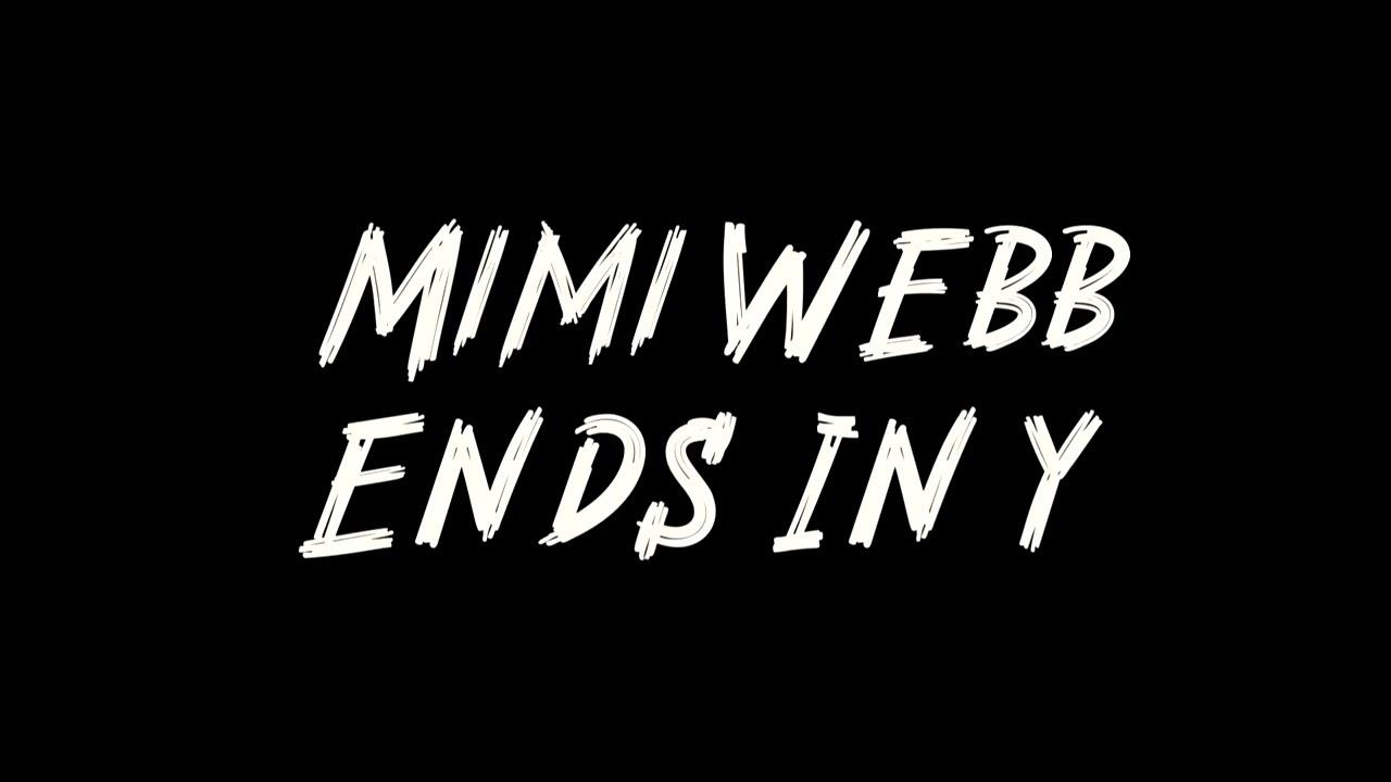 Mimi Webb - Ends In Y Instrumental