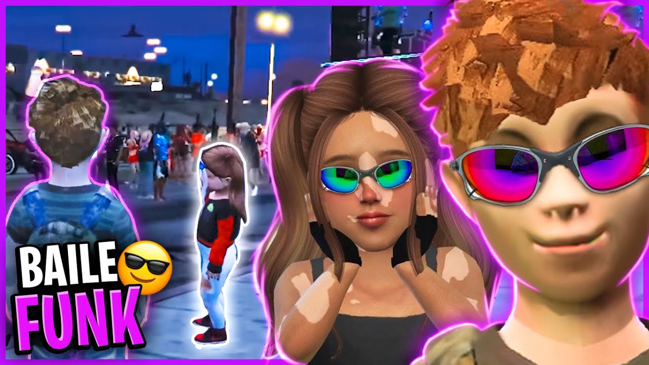 LOBINHO E PUDIM FORAM PARA UM BAILE FUNK! 😎 (GTA RP)
