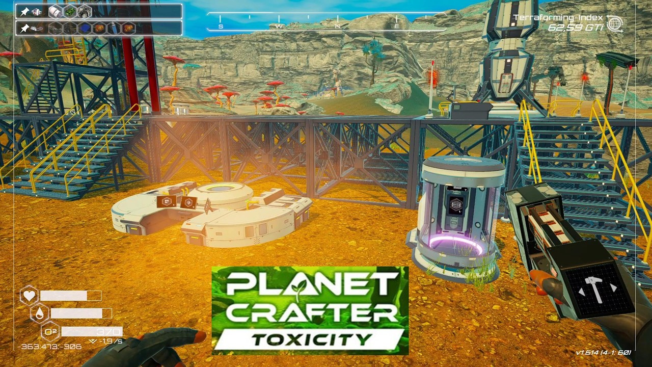 The Planet Crafter Toxicity #031 - Dronen, Teleporter, Lagerumbau, Erzextraktoren T3