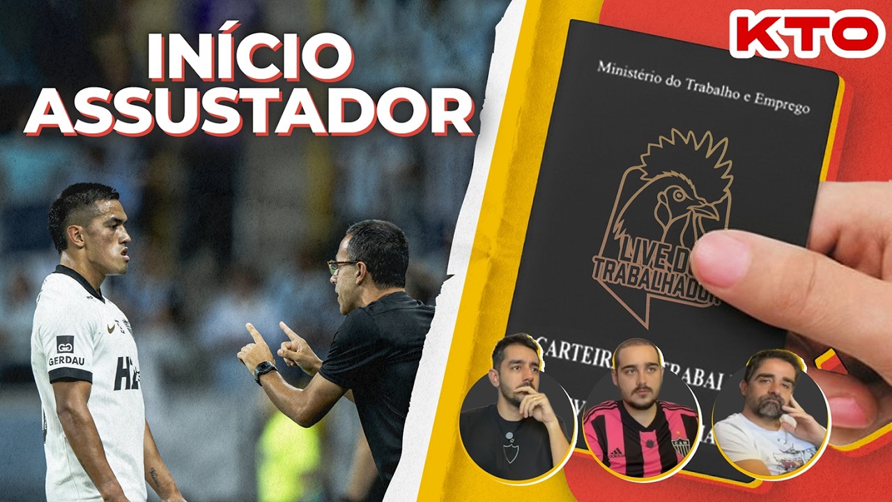 GENTE, GENTE... INÍCIO ASSUSTADOR | 6 DIAS PRO FIM DA JANELA | #LIVEDOTRABALHADOR