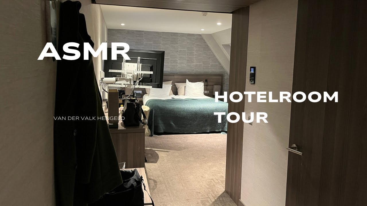 ASMR ✨Hotelroom tour✨ LoFi tapping and scratching in a hotelroom