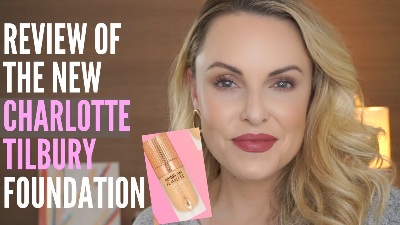 REVIEW: CHARLOTTE TILBURY Airbrush Flawless Longwear Foundation || 11Hour Wear Test