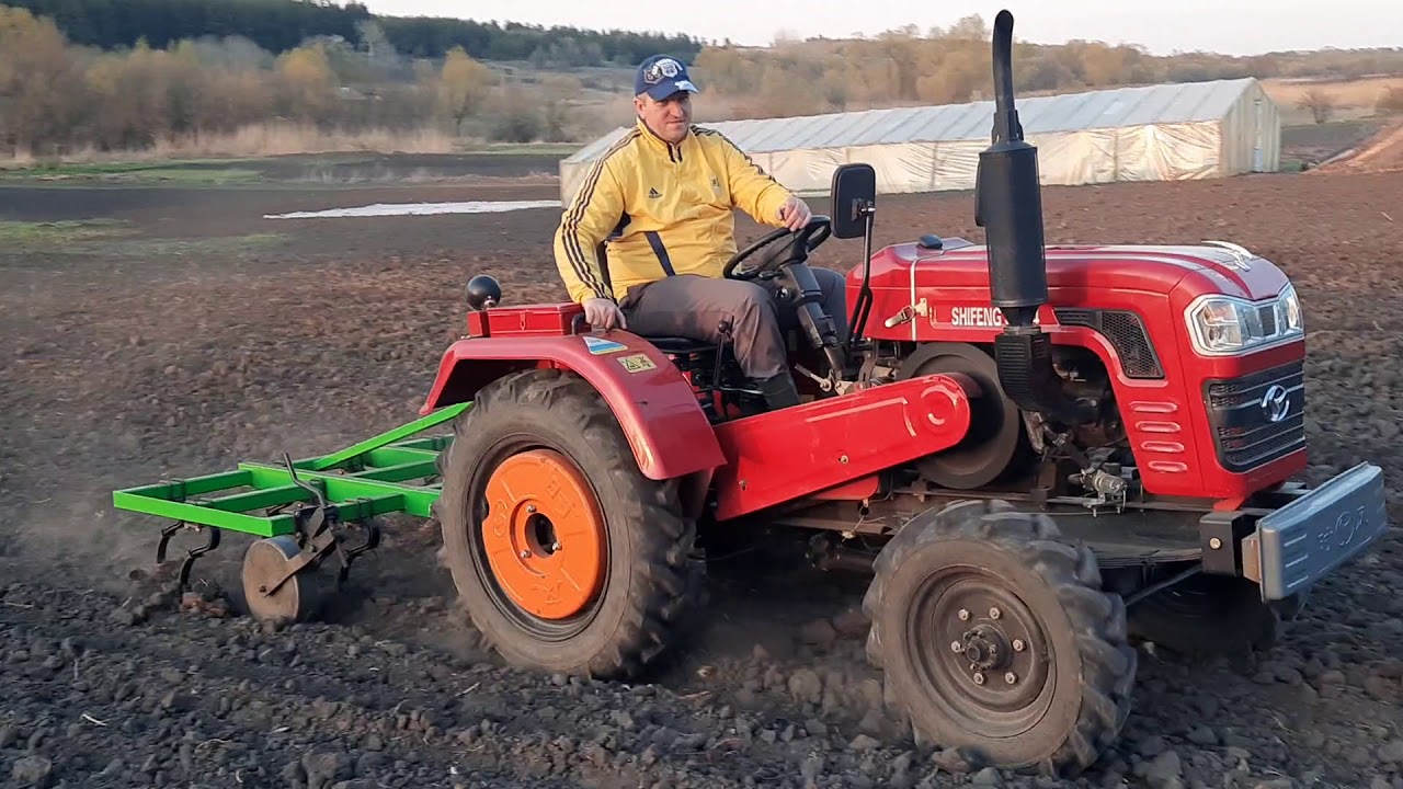 Shifeng244 + пружинный культиватор 1.8м