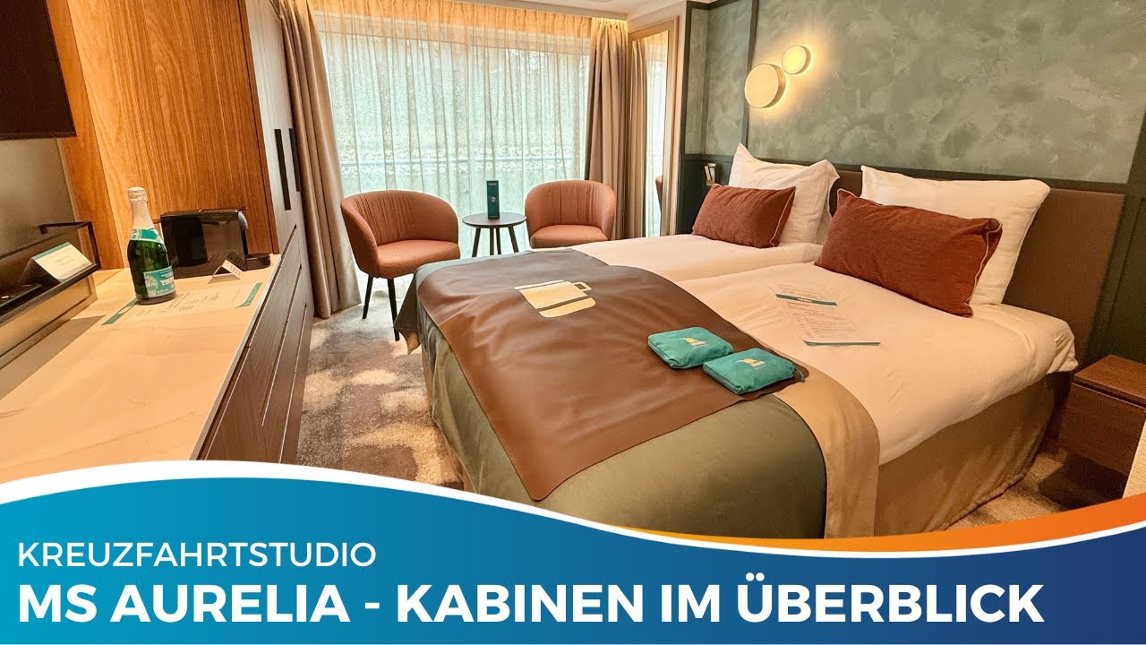 Kabinen auf MS Aurelia von Phoenix Reisen