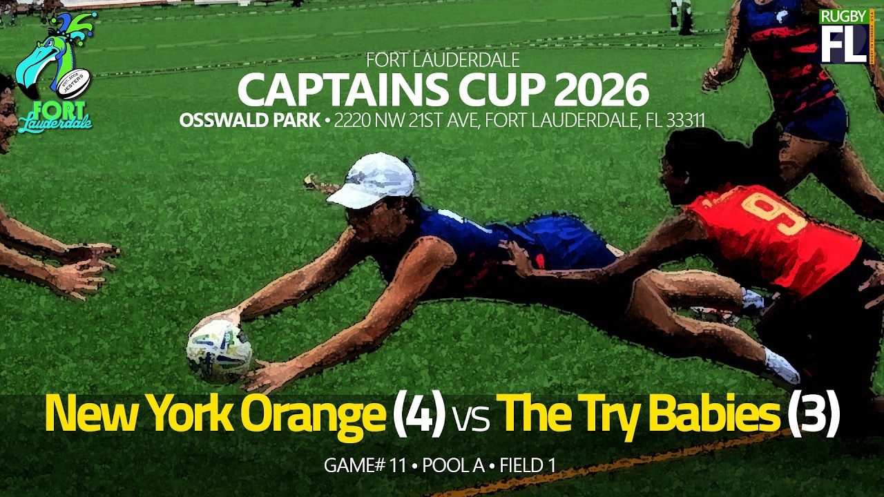 11 New York Orange vs The Try Babies Pool A