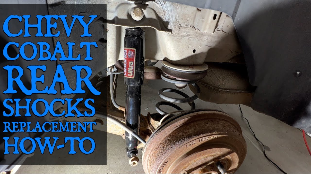 Chevy Cobalt Rear Shock Replacement How-To