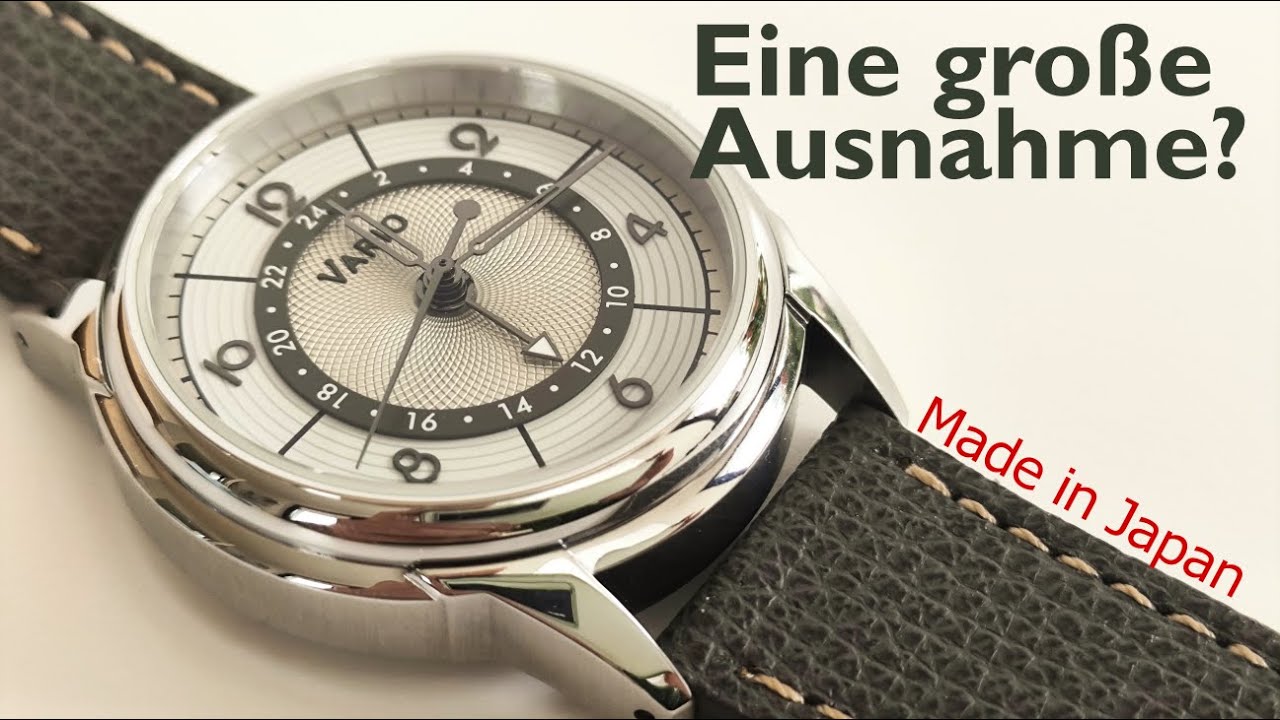 Japanische Uhrmacherkunst in einer Mircrobrand? Vario Empire true GMT | Miyota Citizen 9075