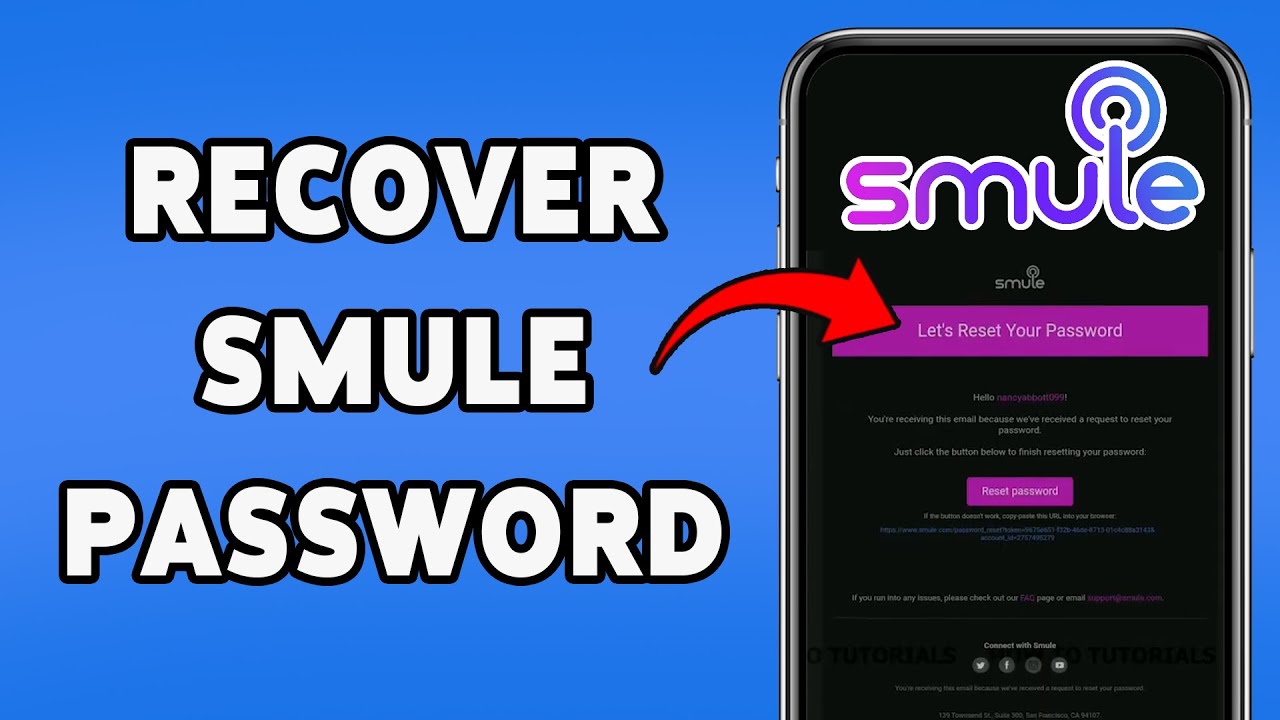 How To Recover Smule Password 2021 | Forgot Password? Smule Account Password Reset Help | Smule App