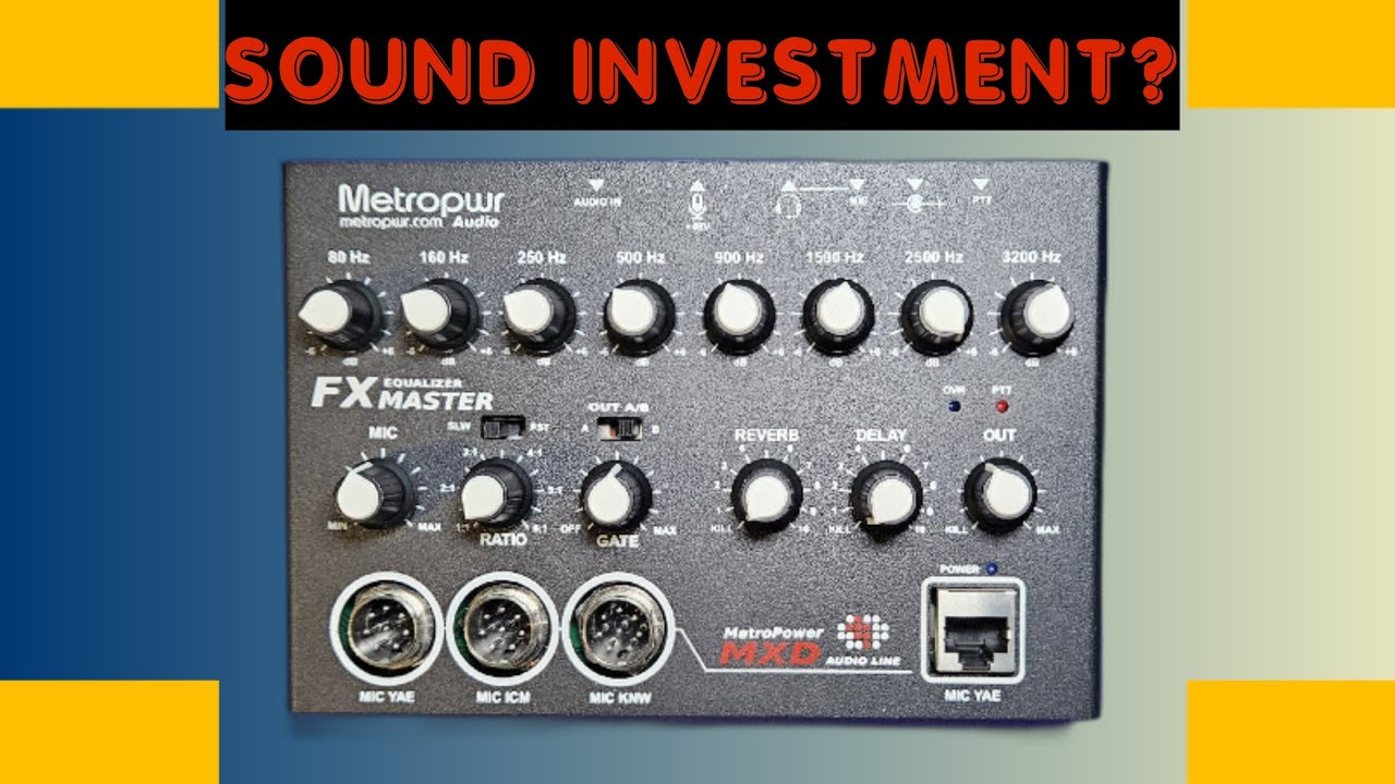 Step Up Your Audio - Metropwr FX Master 8 Band EQ