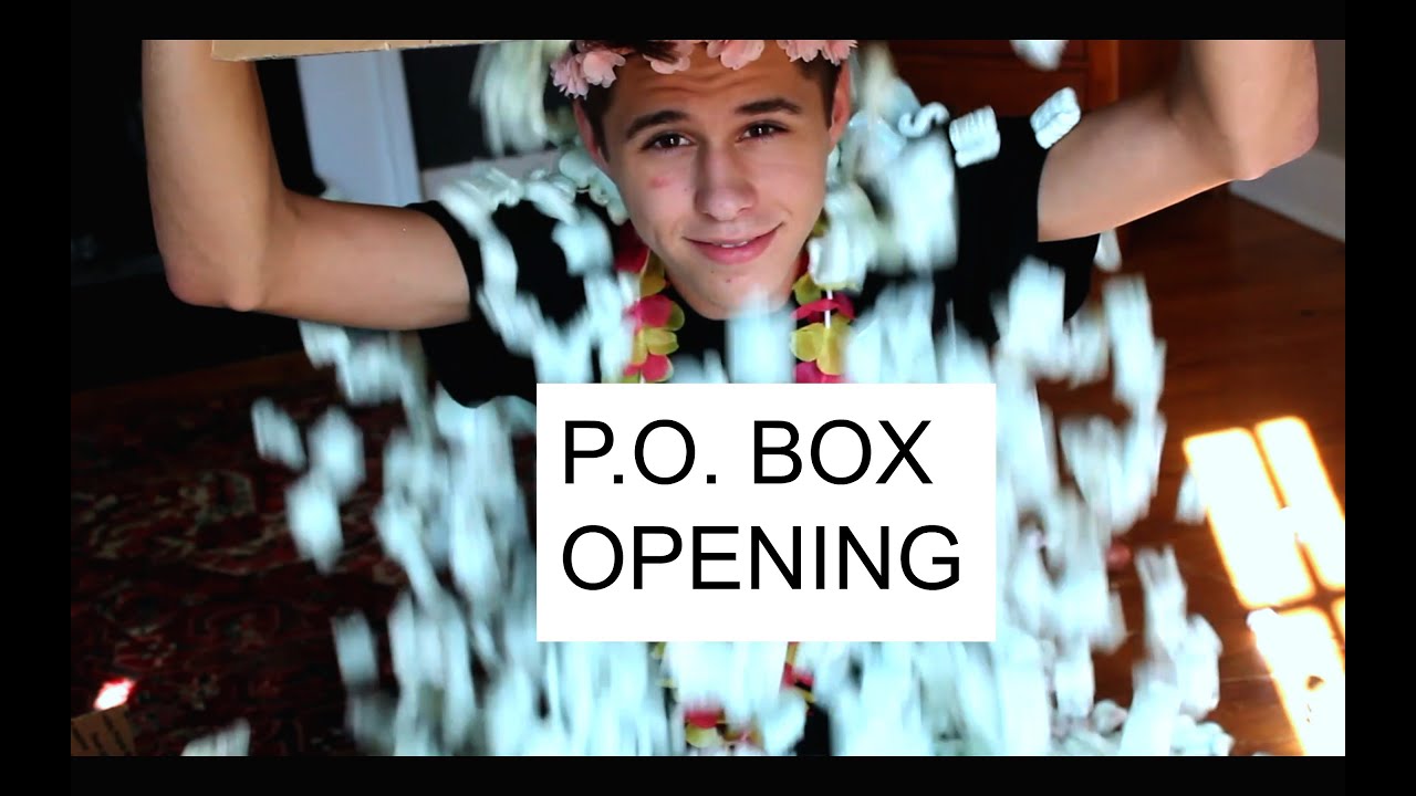 P.O.  box opening