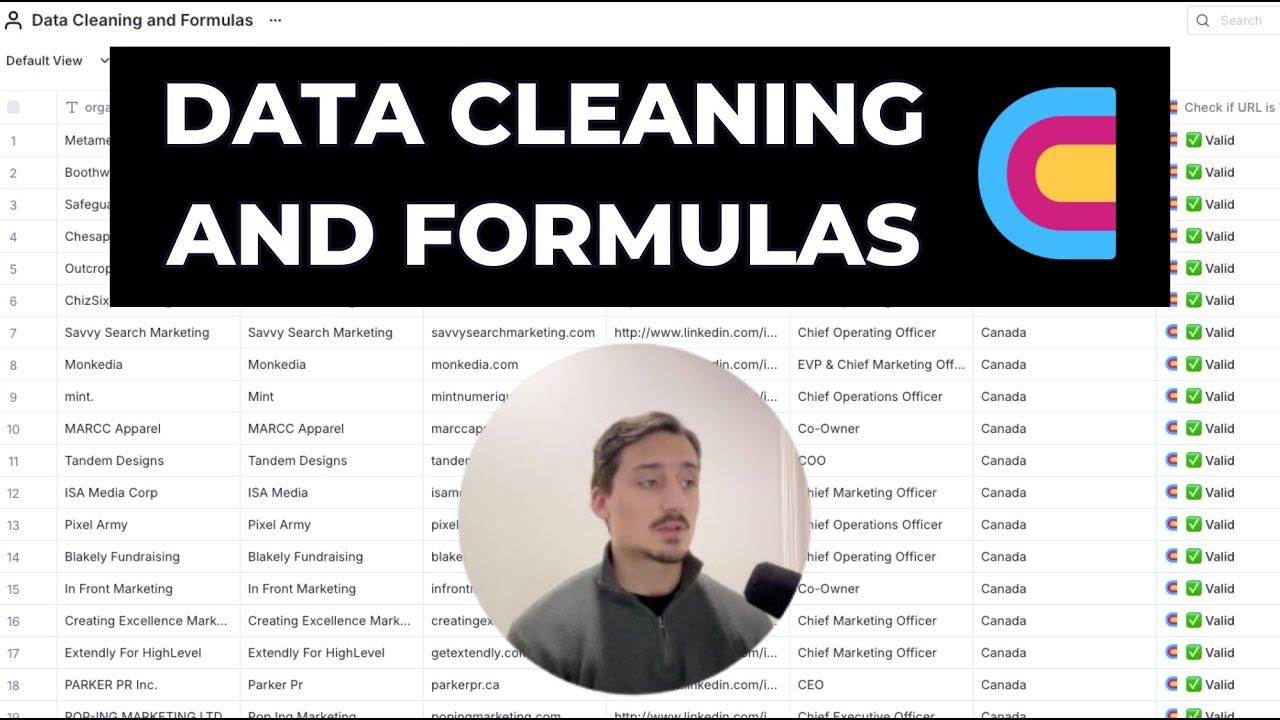 How To Create AI Formulas and Clean Data in Clay | Easy Tutorial