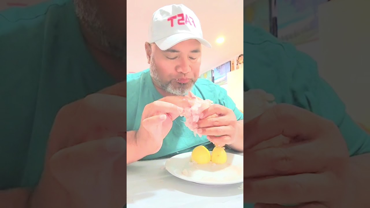 Eating Raw fish