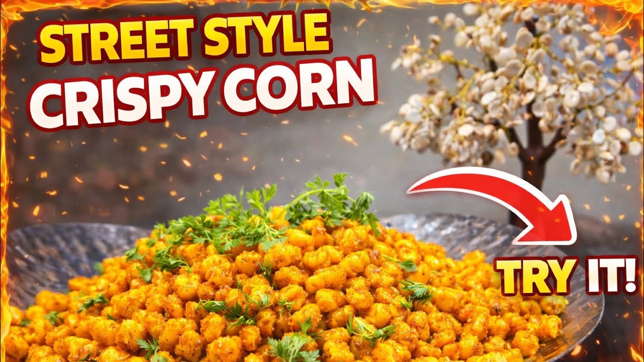 Crispy Corn 🌽 😋 