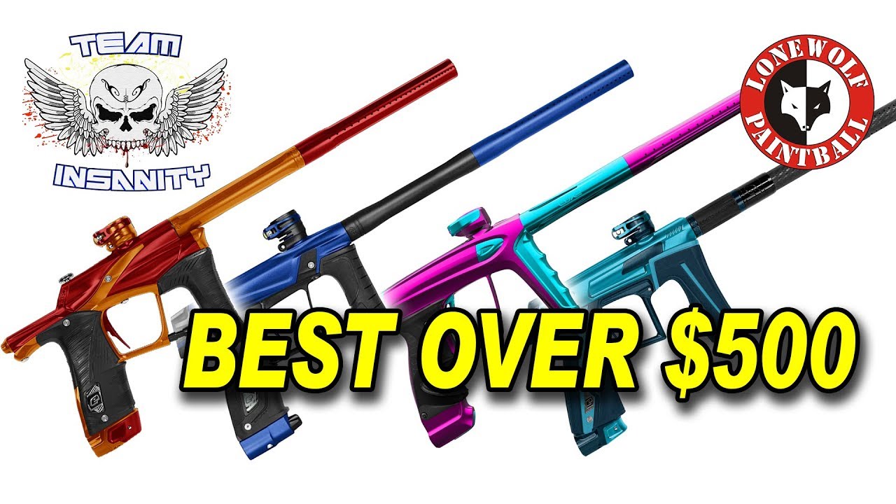 Best Paintball Marker Over $500 w/ Team Insanity | Lone Wolf Paintball Michigan