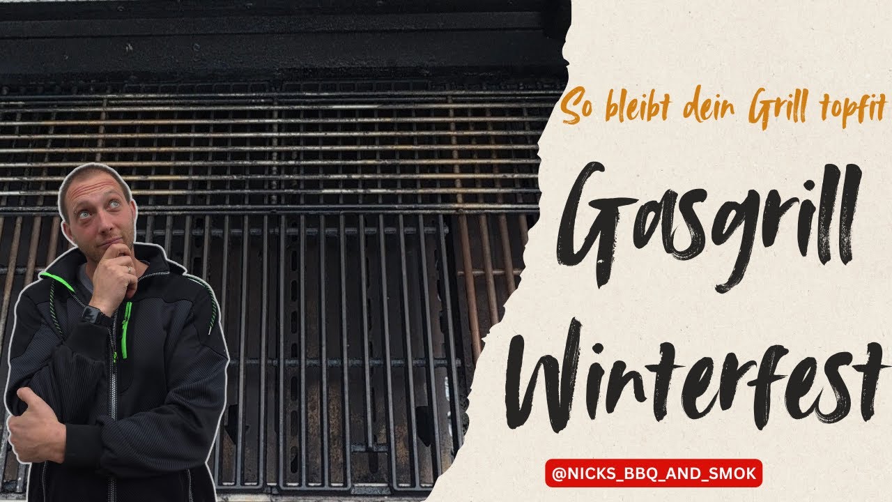 Gasgrill reinigen & winterfest machen – so bleibt dein Grill wie neu