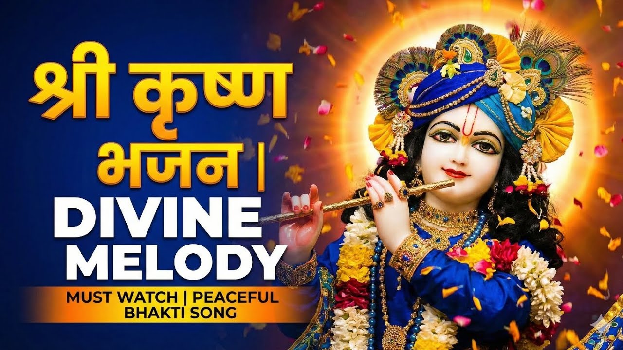 Just Listen for 5 Minutes 🎶 Remove All Negativity | Powerful Krishna Bhajan | Bansi Bajaiya