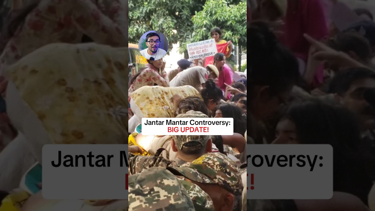 Jantar Mantar Controversy: BIG UPDATE 🚨