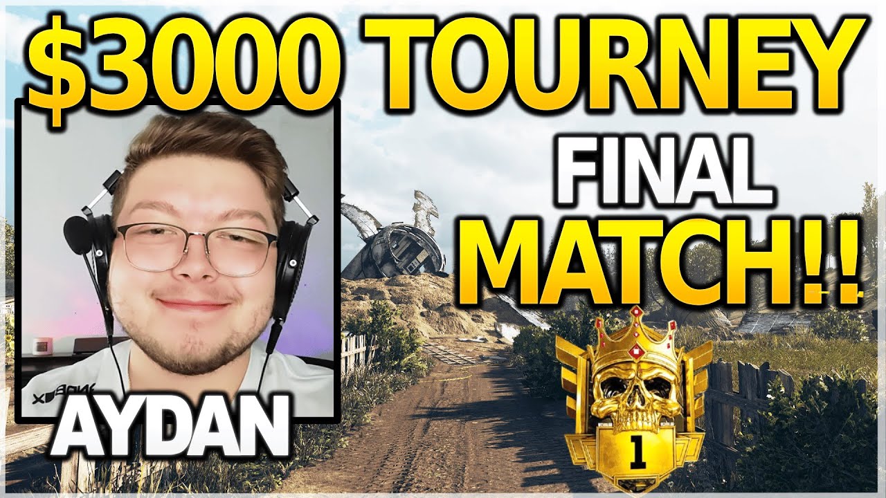 *$3000 TOURNEY FINAL MATCH* WARZONE Team Aydan Drops 20+ Kills! l Tournament Gameplay