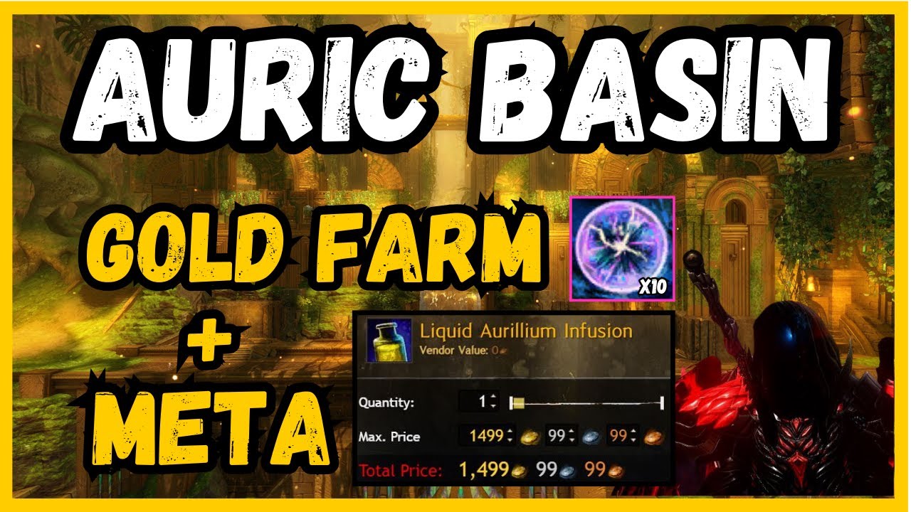 Auric Basin META and Gold Farm Quick and Easy Guide | Guild Wars 2