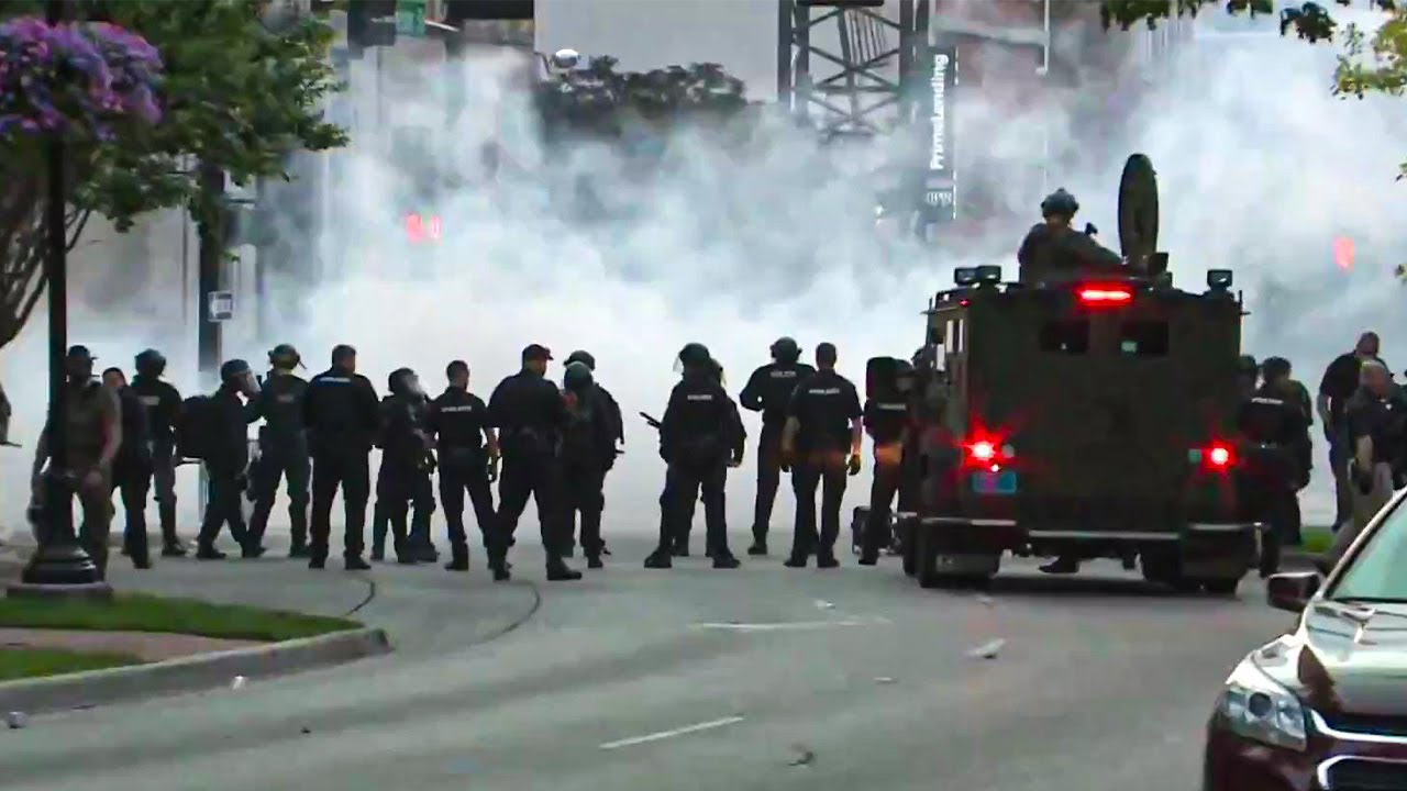 No Damage In Downtown Huntsville After Monday Night Protests