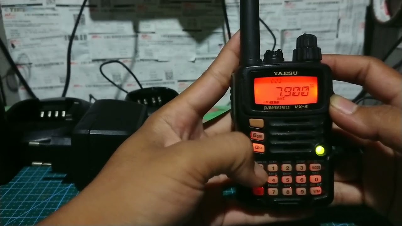 Yaesu Vx 6 cocok untuk traveling