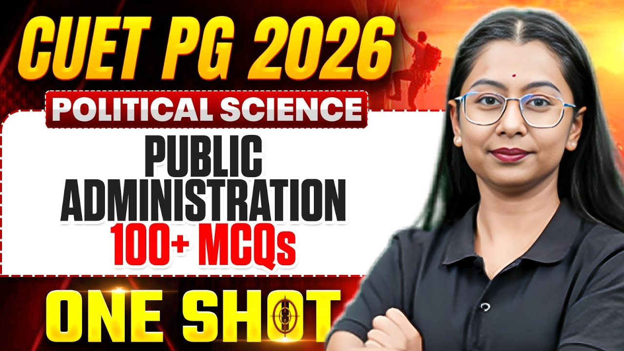 CUET PG Political Science Preparation 2026 | CUET PG 2026 Political Science MCQ