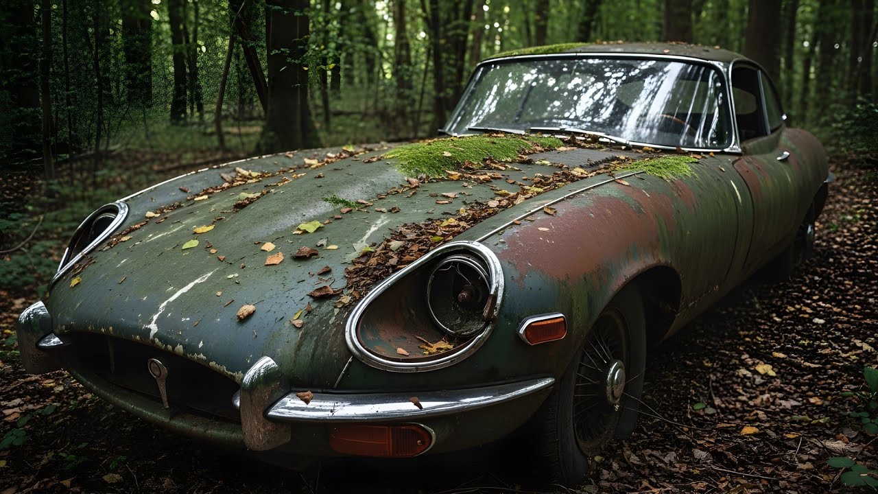 1969 Jaguar E-Type Restoration | This Rusted Old Car Was Left to Rot… Until Today