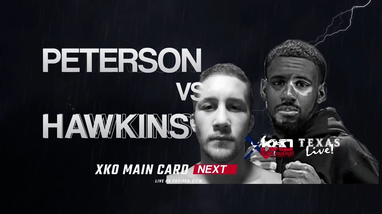 XKO 60 Aaron Peterson vs Christian Hawkins