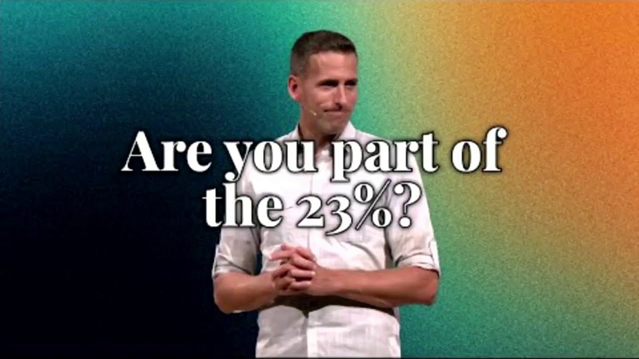 Are You Part of the 23 Percent (message)
