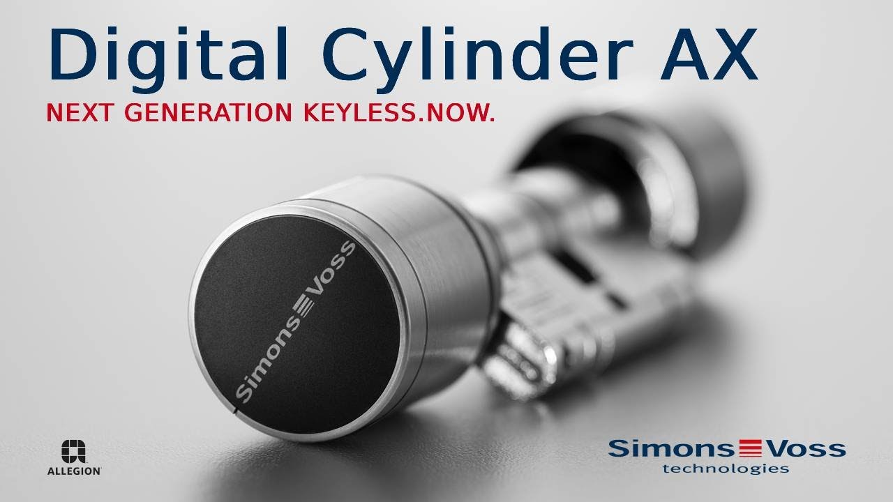 Digital Cylinder AX - Next Generation keyless now: Der Schließzylinder der Zukunft