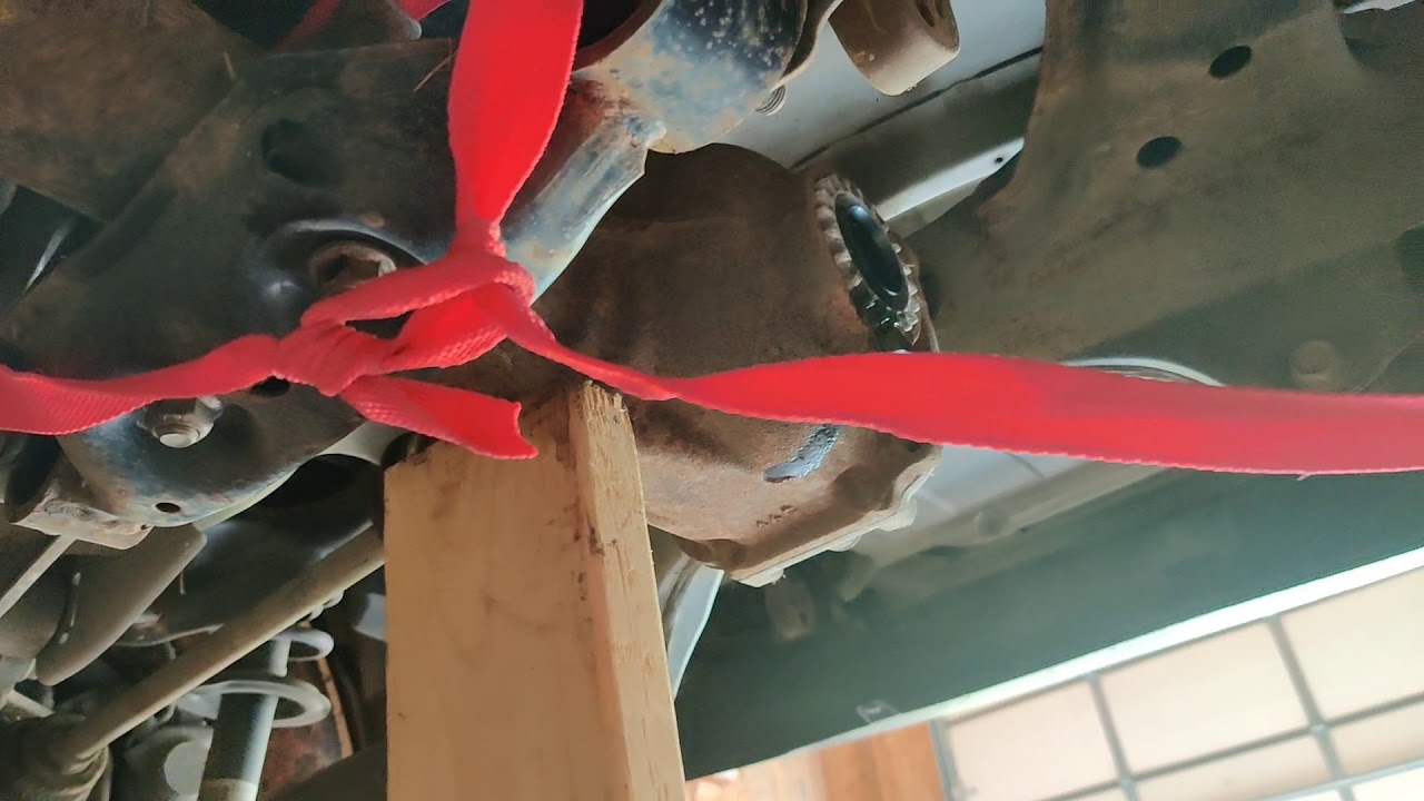 2014 Subaru Impreza rear differential removal