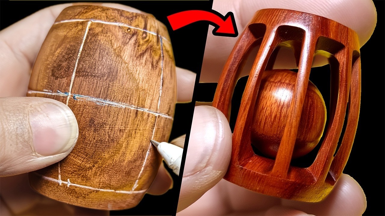 Satisfying Wood Carving & Ingenious Woodworking Joints